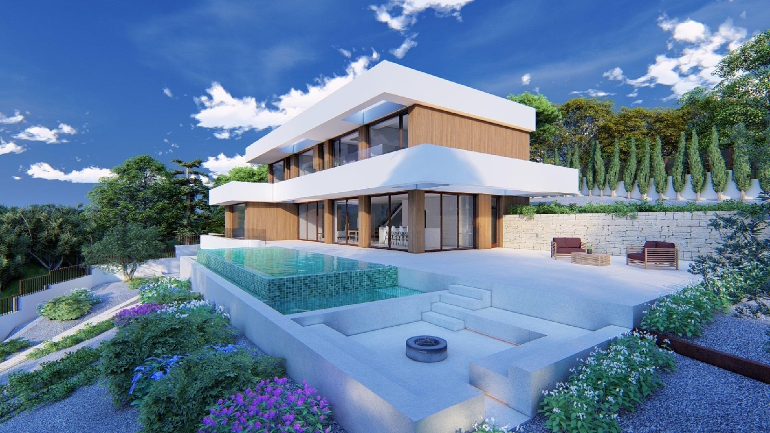  till salu villa Serveres Alacantí 1
