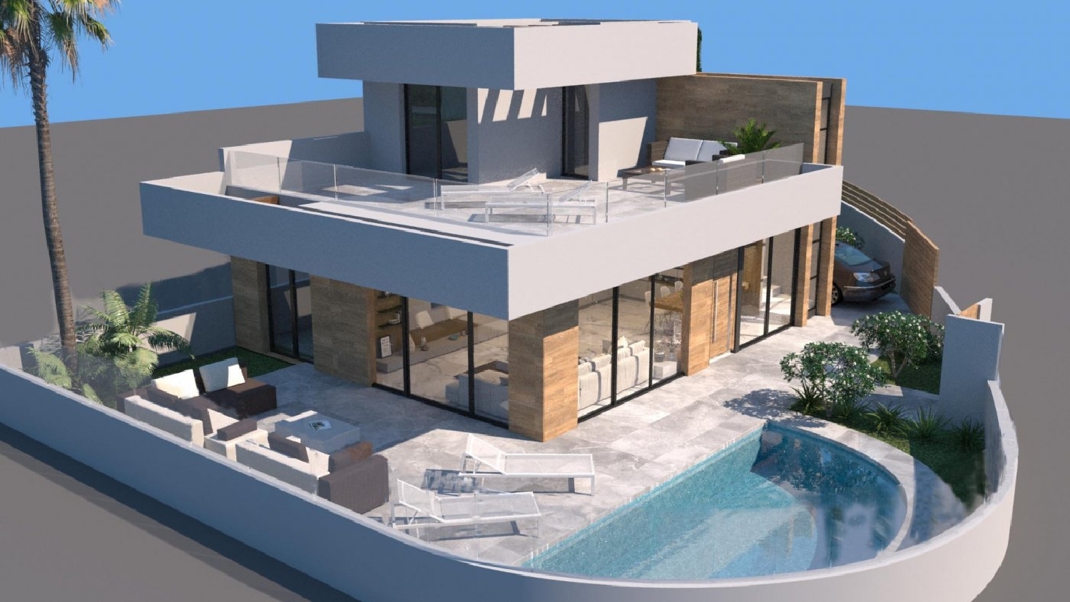  à vendre villa Urbanización Benimar Baix Segura 1