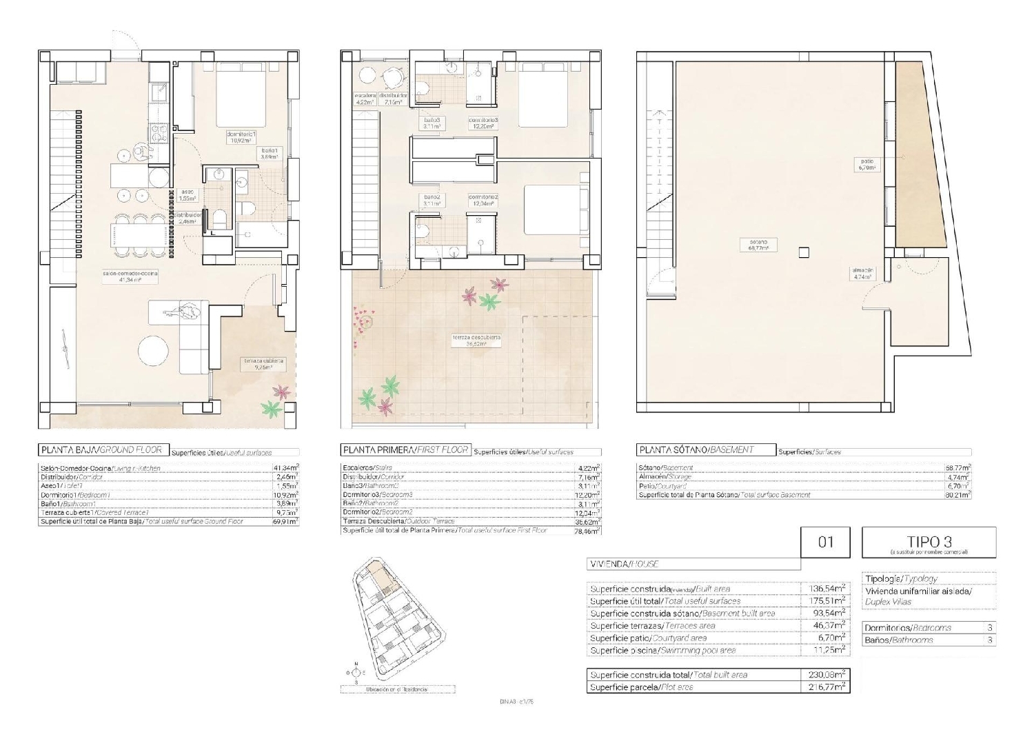  till salu villa Urbanización Residencial Montañosa Vinalopó Mitjà 8