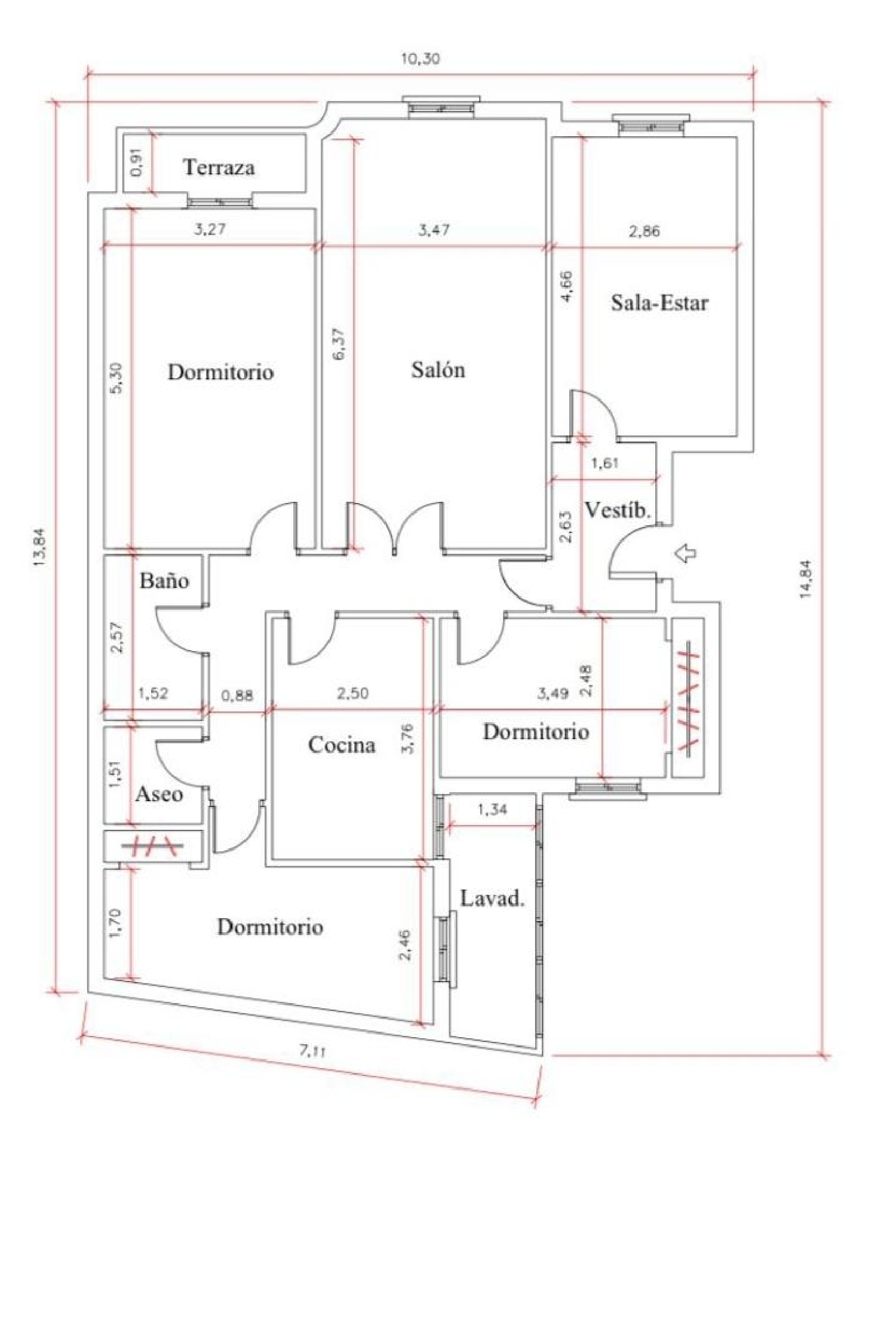  te koop appartement Cartagena Campo De Cartagena 5