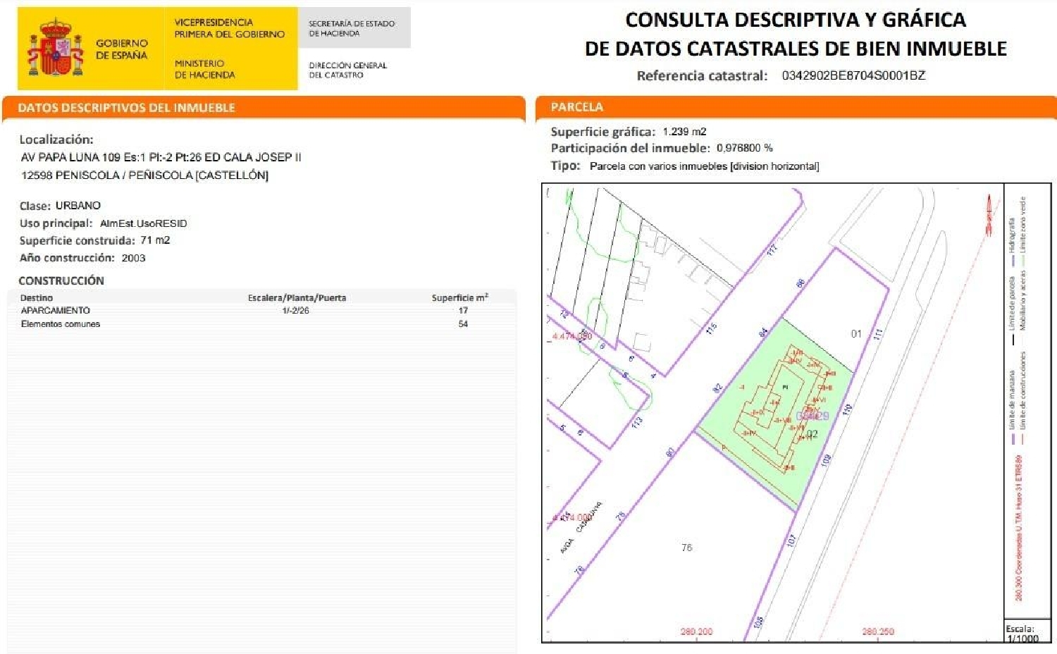 à vendre appartement Gaibiel Alt Palancia 2
