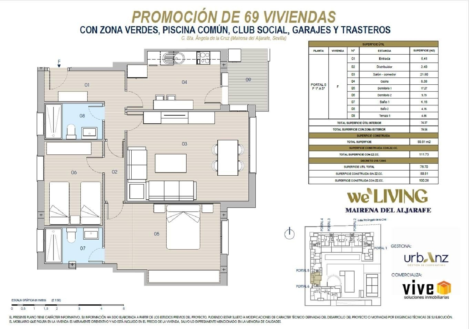  till salu lägenhet Mairena Del Aljarafe Metropolitana De Sevilla 6