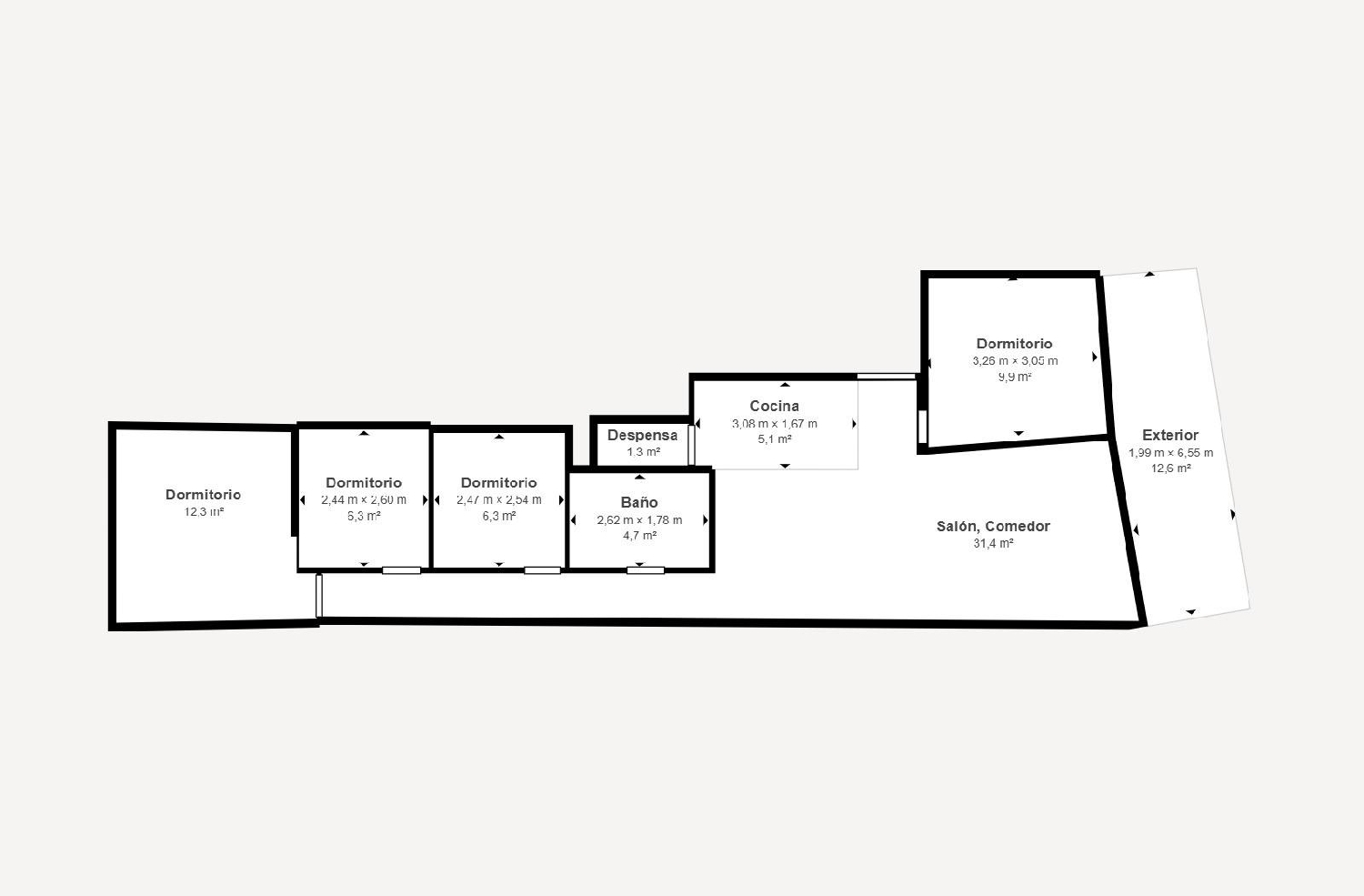  for sale apartment Torrevieja Baix Segura 23