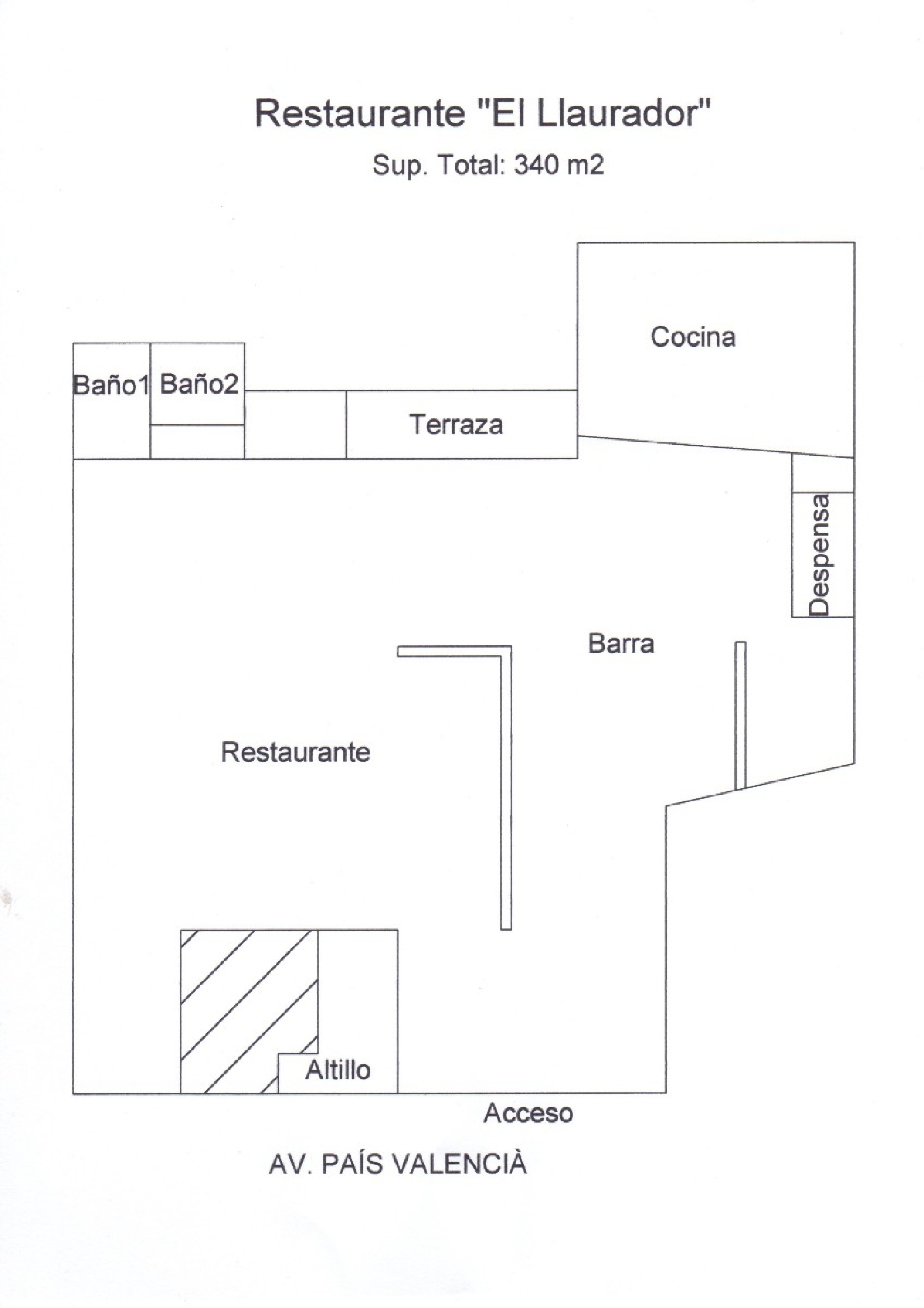 à vendre commerce Benissa Marina Alta 2