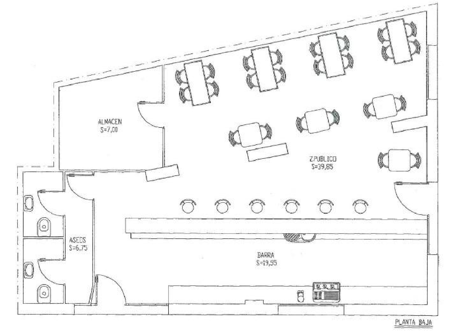  en venta local comercial Sant Adrià De Besòs Barcelonès 7