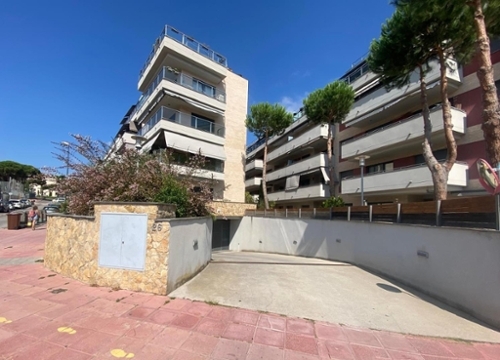 Lloret De Mar Selva Parkplatz Bild 6283797