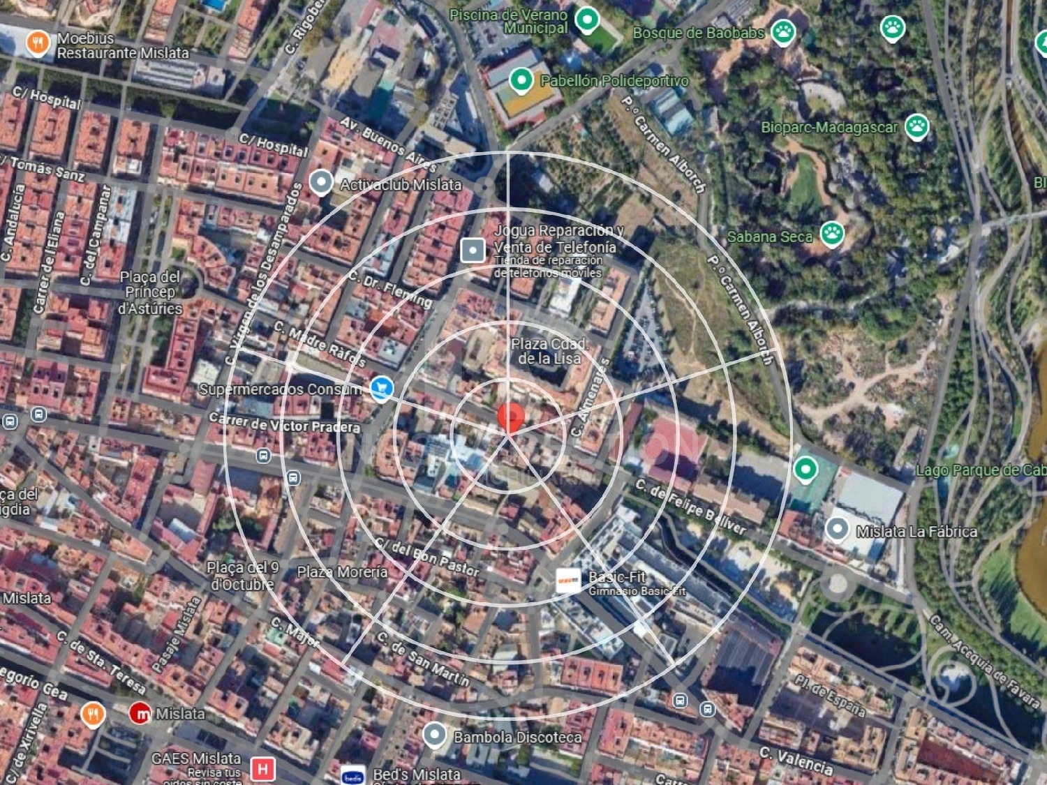  te koop parkeerplaats Mislata Horta Oest 4