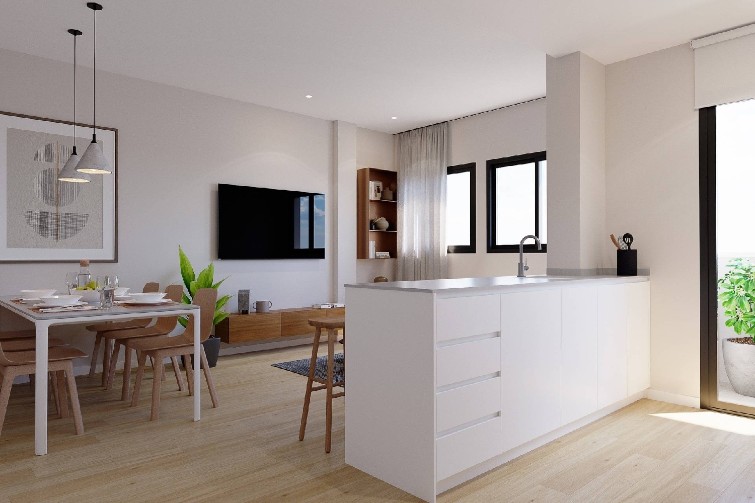 à vendre penthouse La Rellana Baix Segura 2