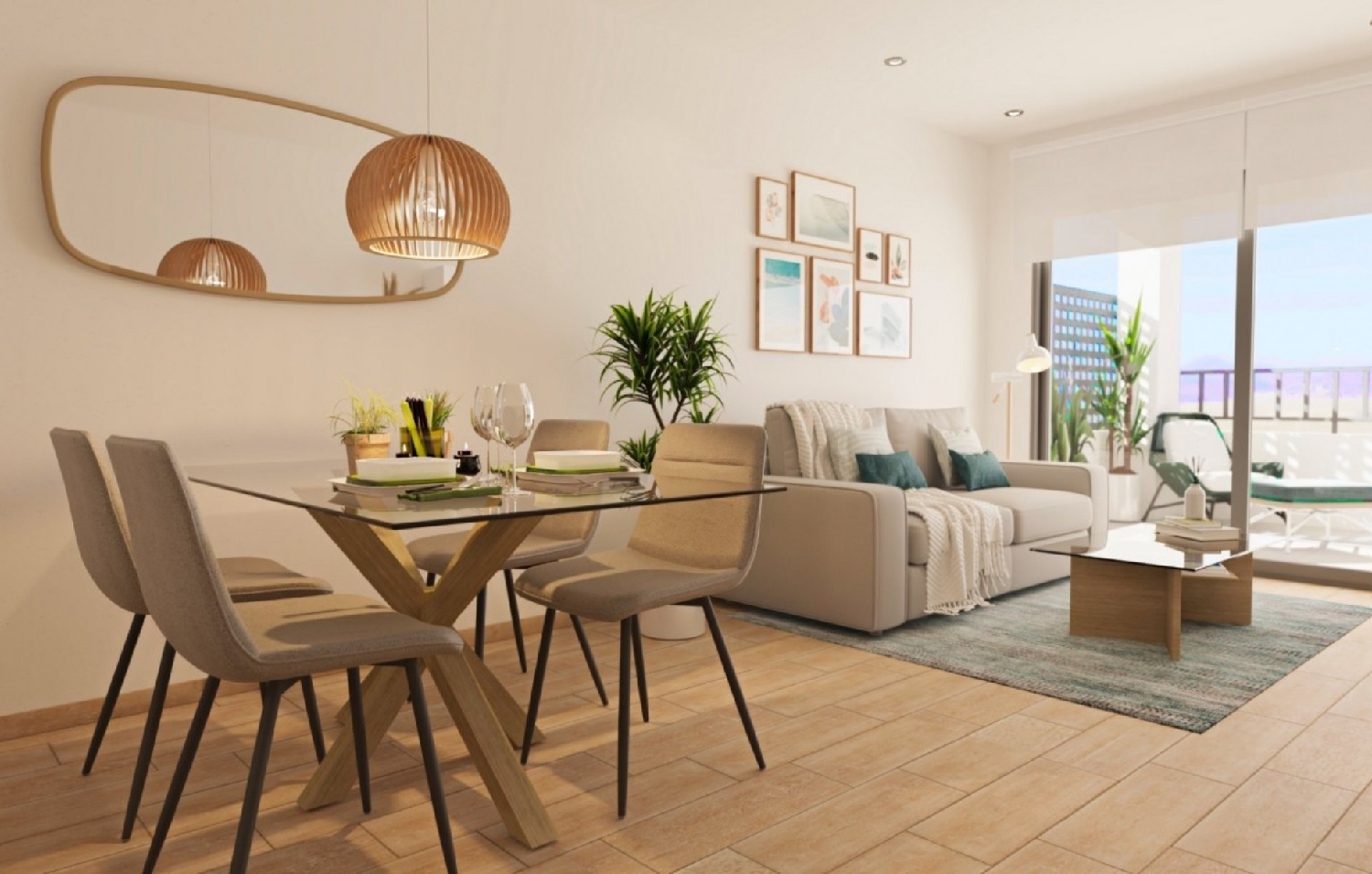 à vendre penthouse Mil Palmeras Baix Segura 2