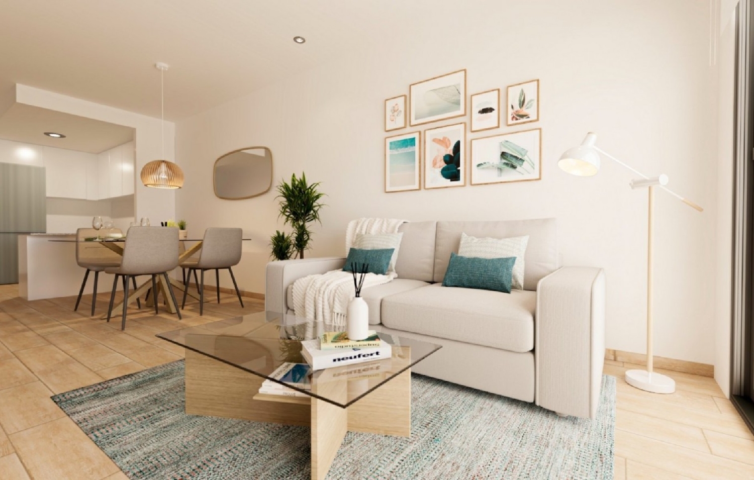  à vendre penthouse Mil Palmeras Baix Segura 3