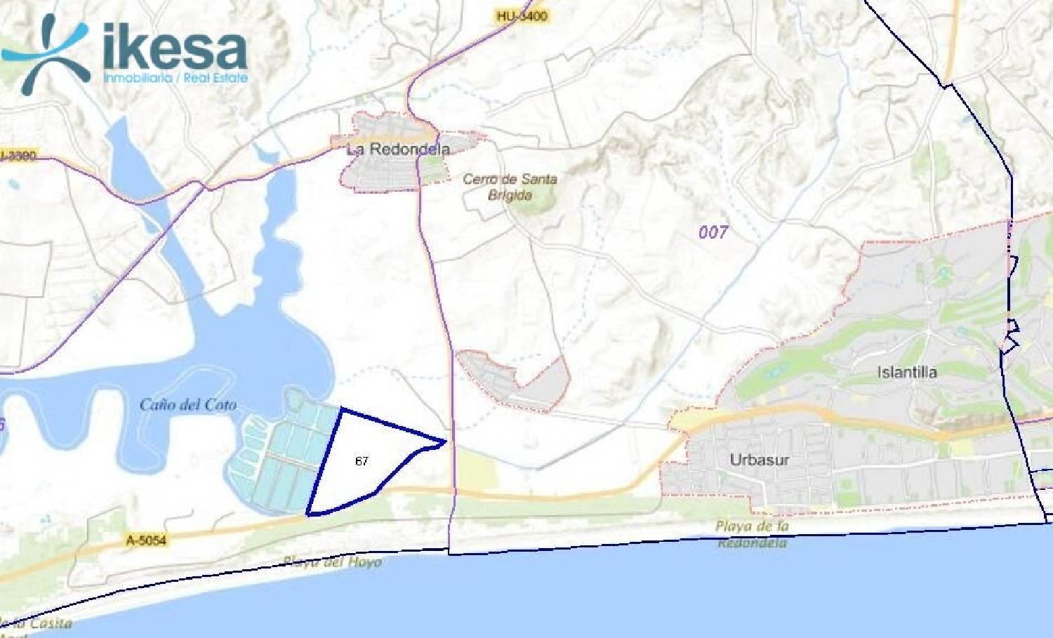 for sale plot Isla Cristina Costa Occidental 2