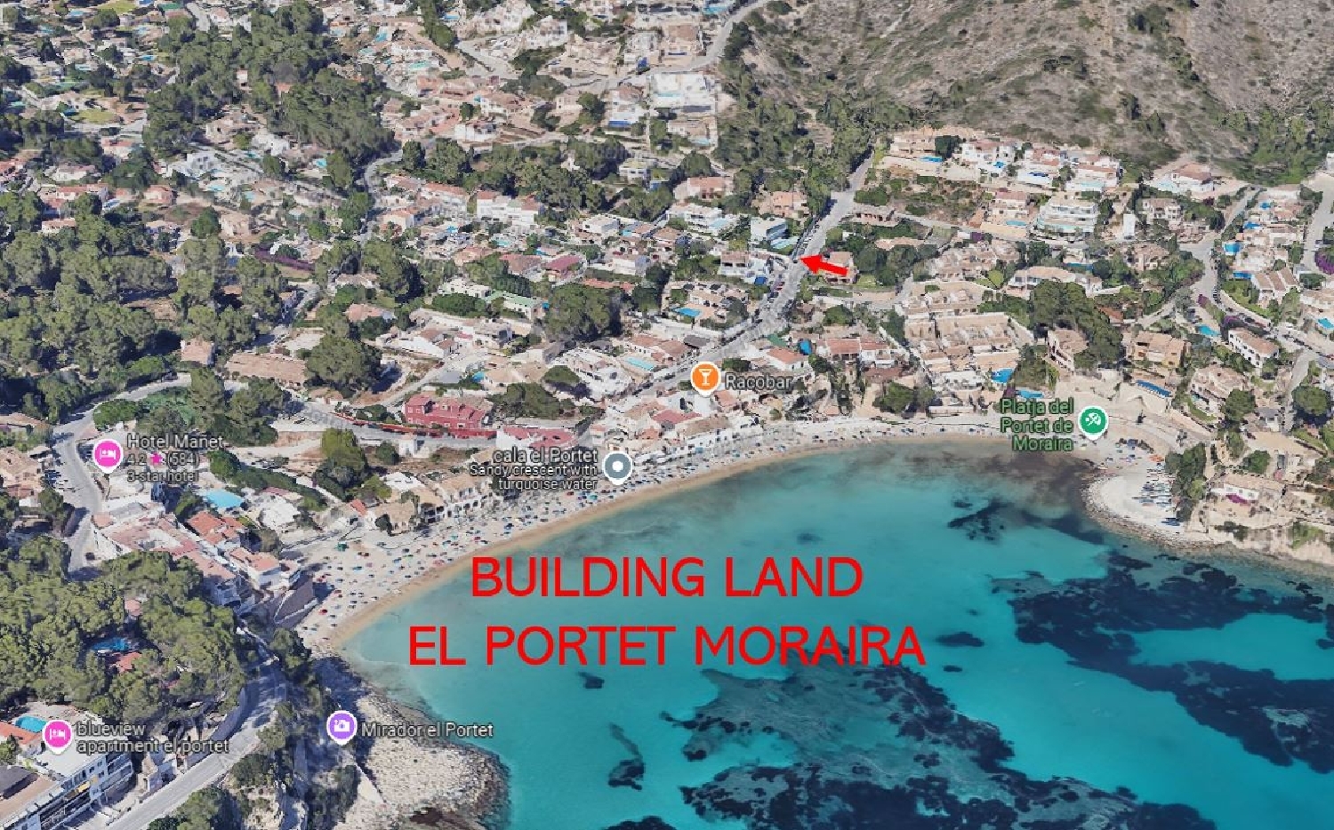 à vendre terrain Moraira Marina Alta 1