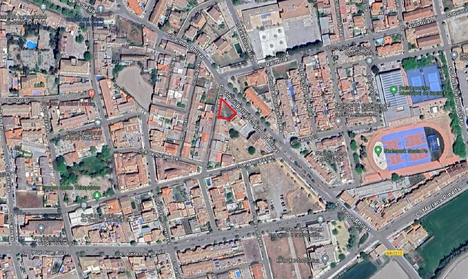 en venta terreno Santa Fe Vega De Granada 2