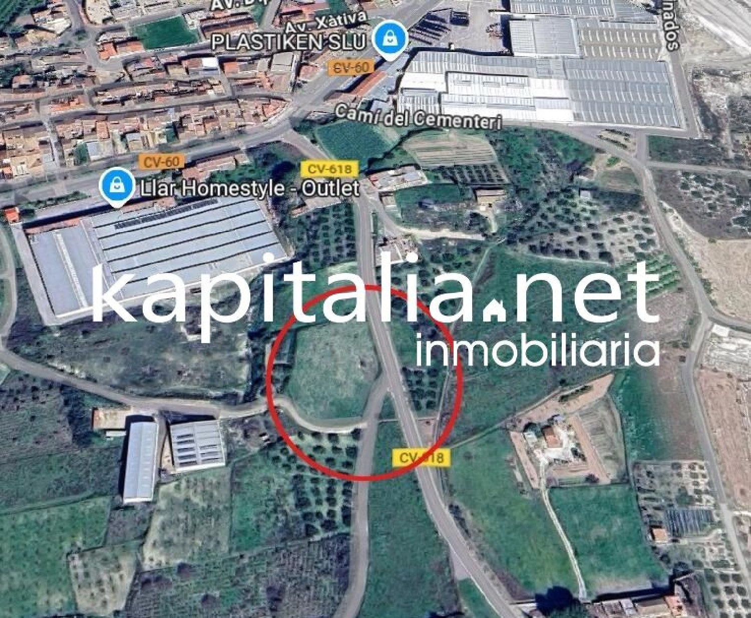  till salu tomt Urbanización Pedralvilla Camp De Túria 1