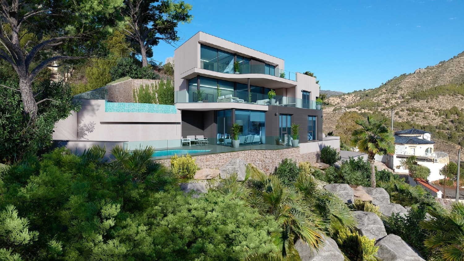  à vendre villa Calpe Marina Alta 1