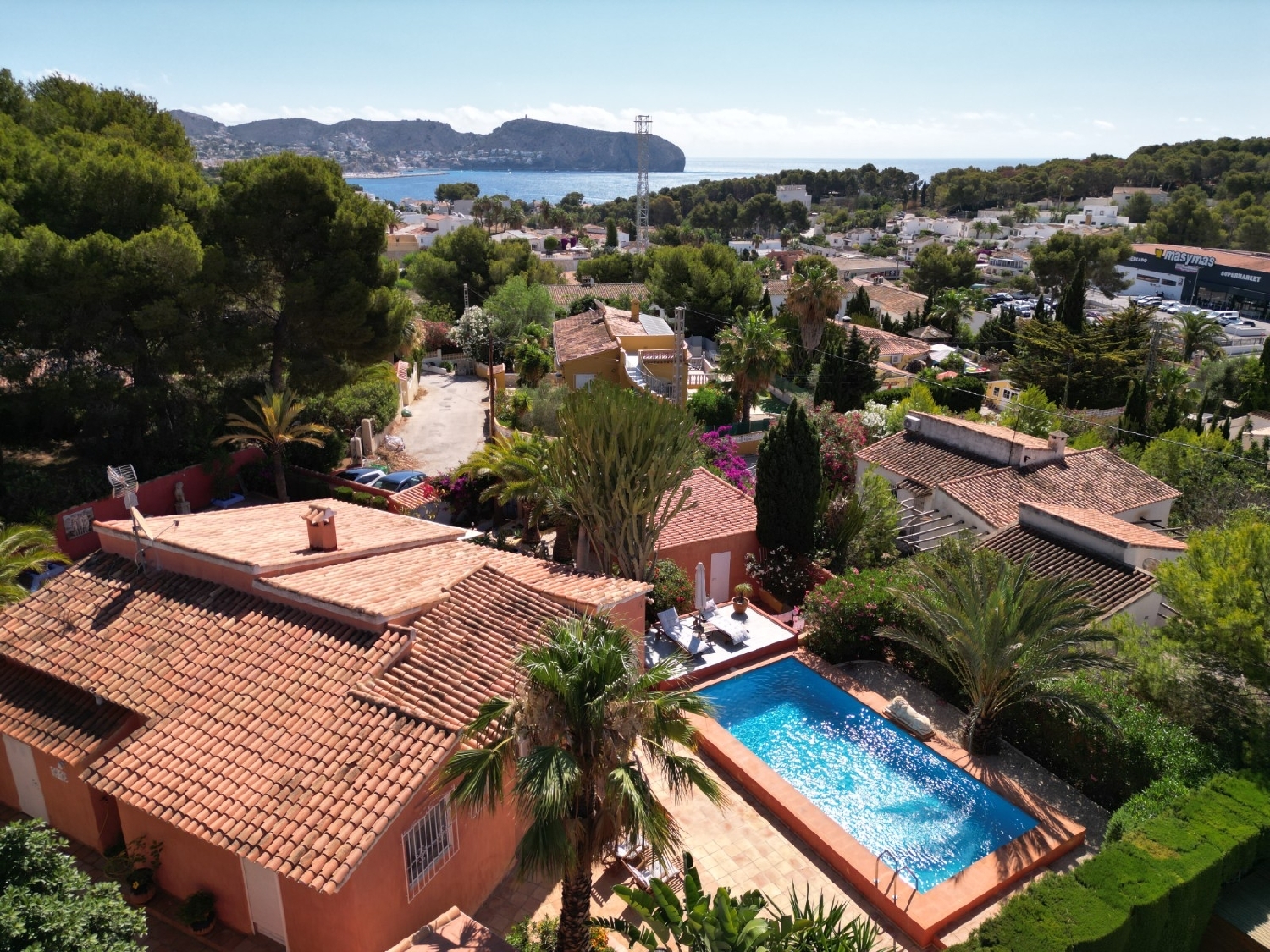 till salu villa Moraira Marina Alta 2
