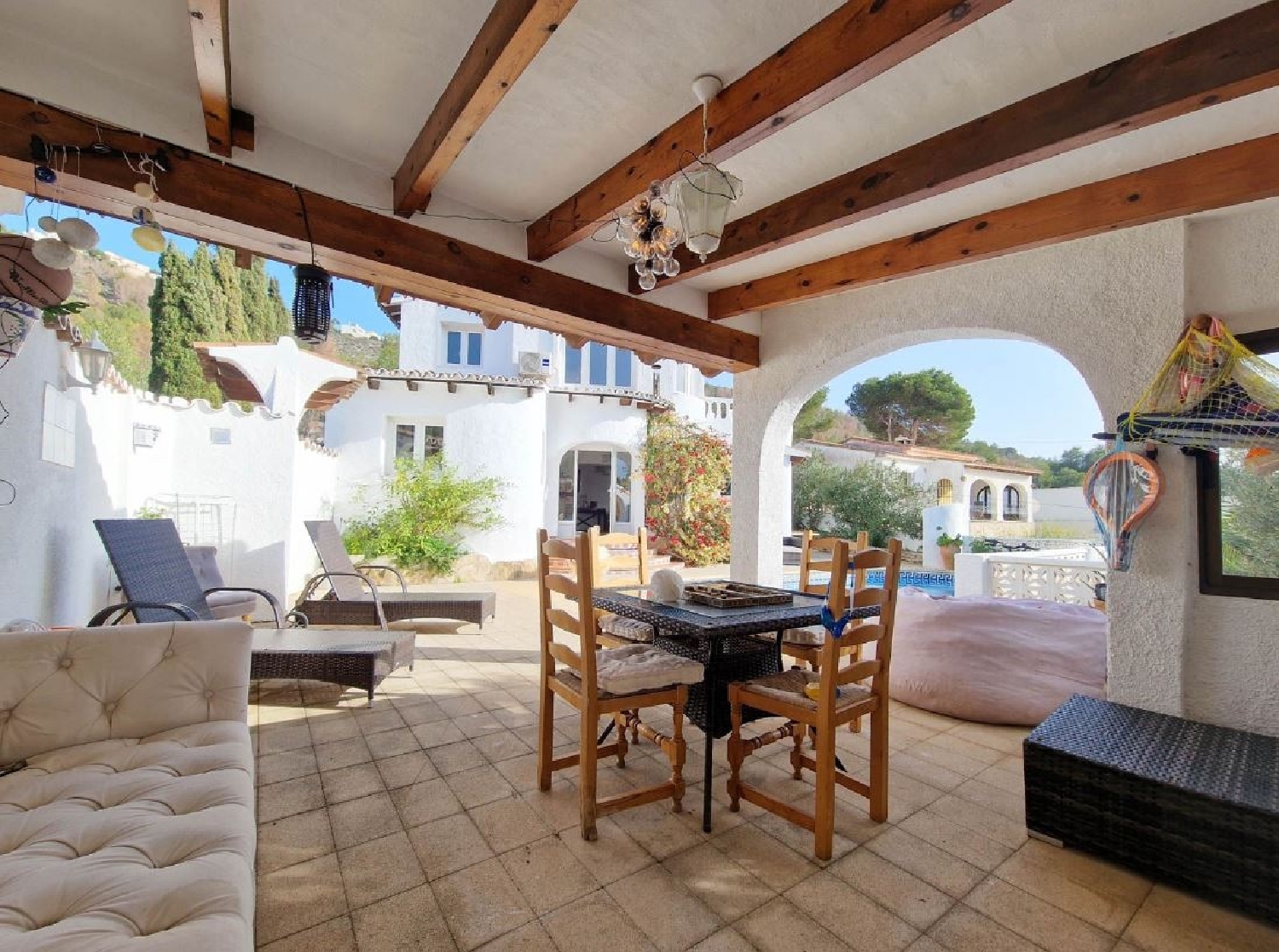 till salu villa Moraira Marina Alta 2