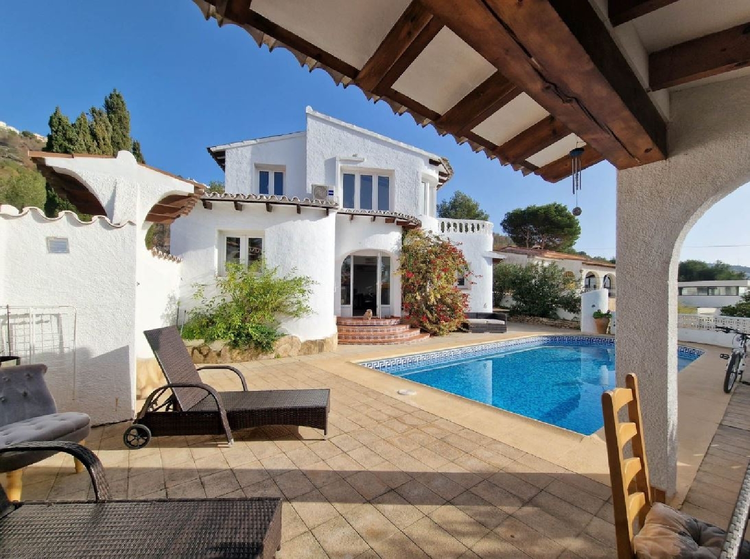  till salu villa Moraira Marina Alta 1