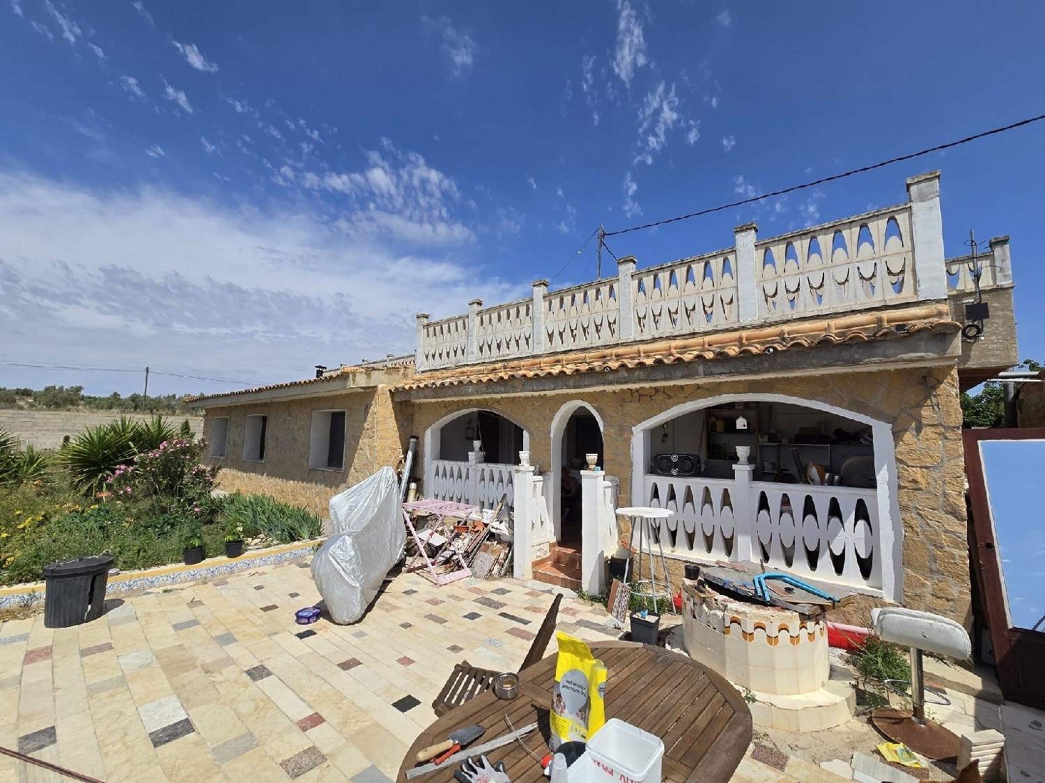  till salu villa Sax Alt Vinalopó 1
