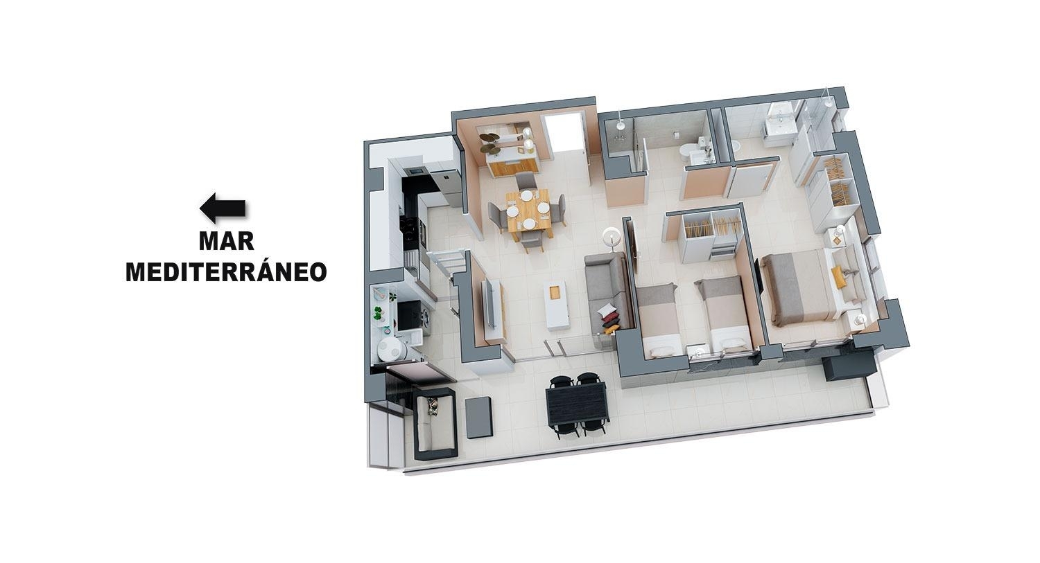  kaufen Wohnung Casas De Cabanes Y Las Fuentes Alt Vinalopó 2