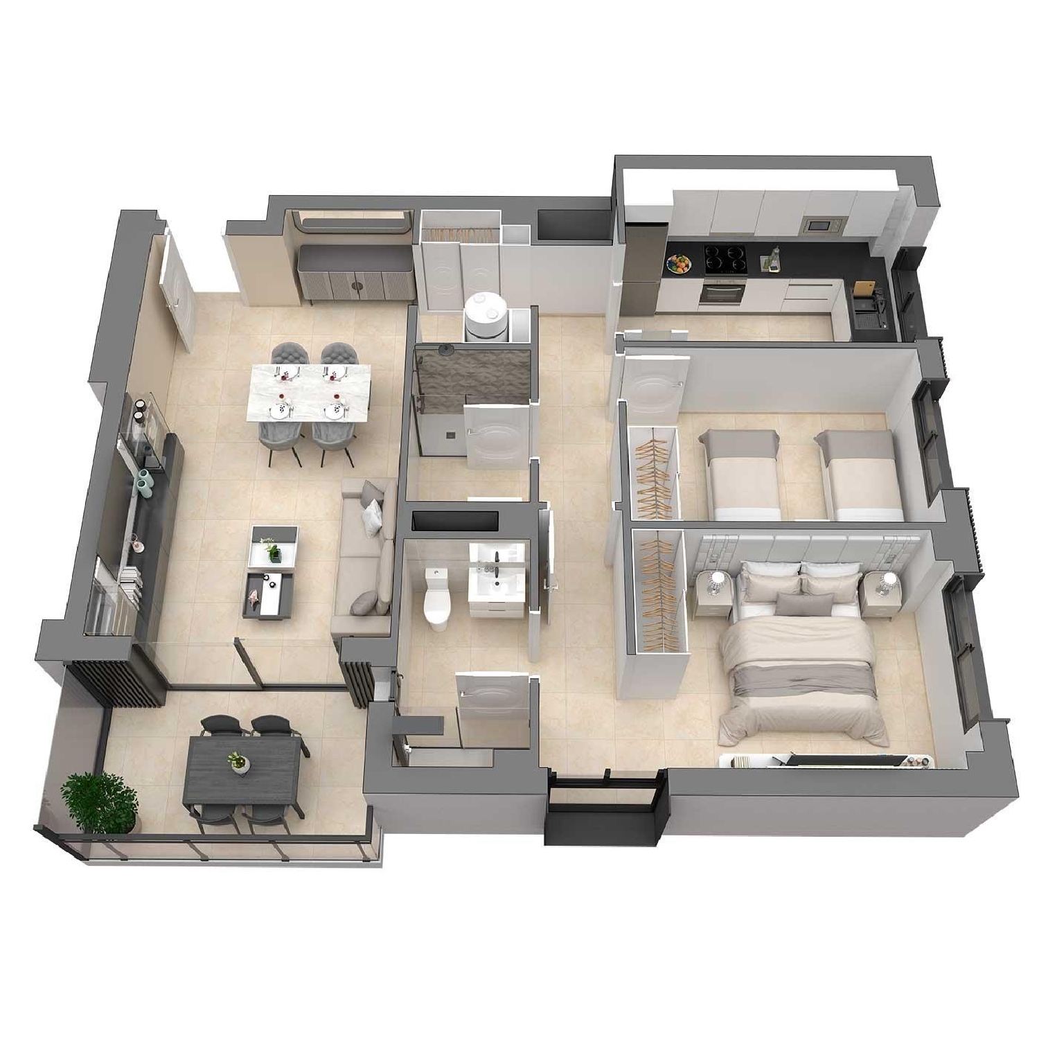  for sale apartment Castellons Marina Alta 5