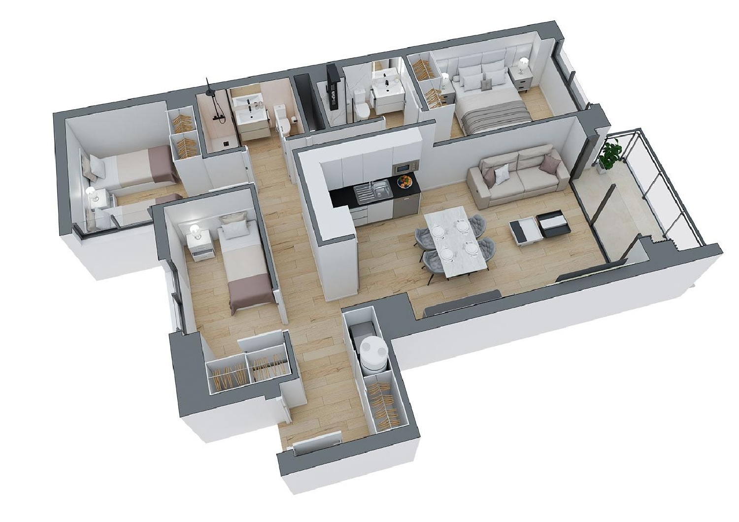  for sale apartment Castellons Marina Alta 7