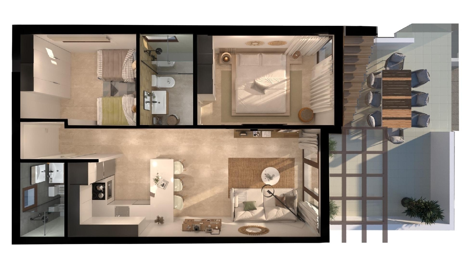  te koop appartement Pla Olivera Alacantí 27