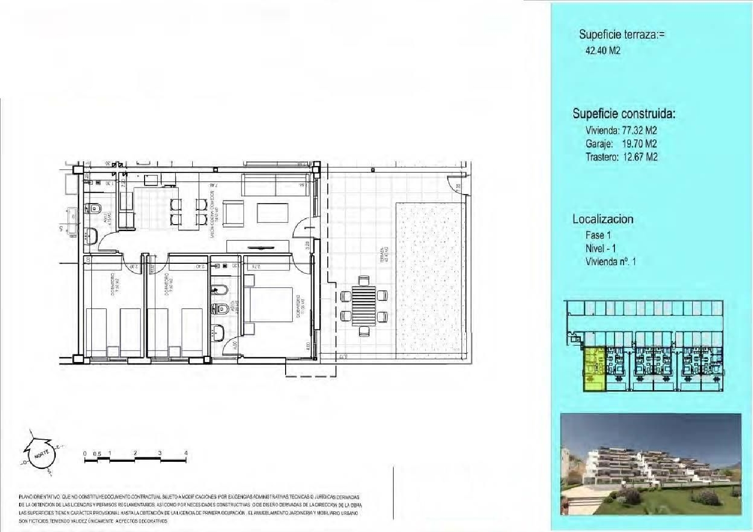  te koop appartement Pla Olivera Alacantí 27