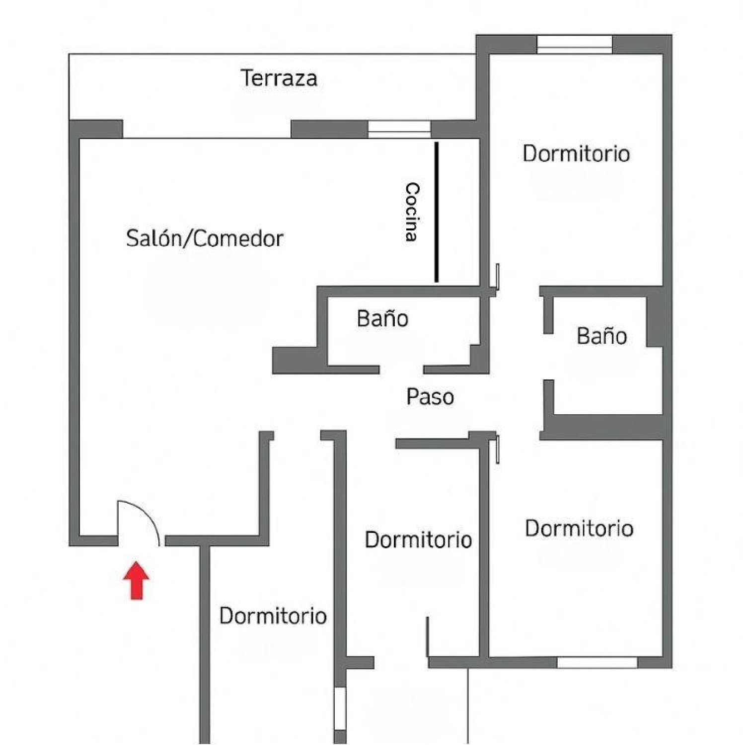  en venta apartamento Rubieiro Coruña 7