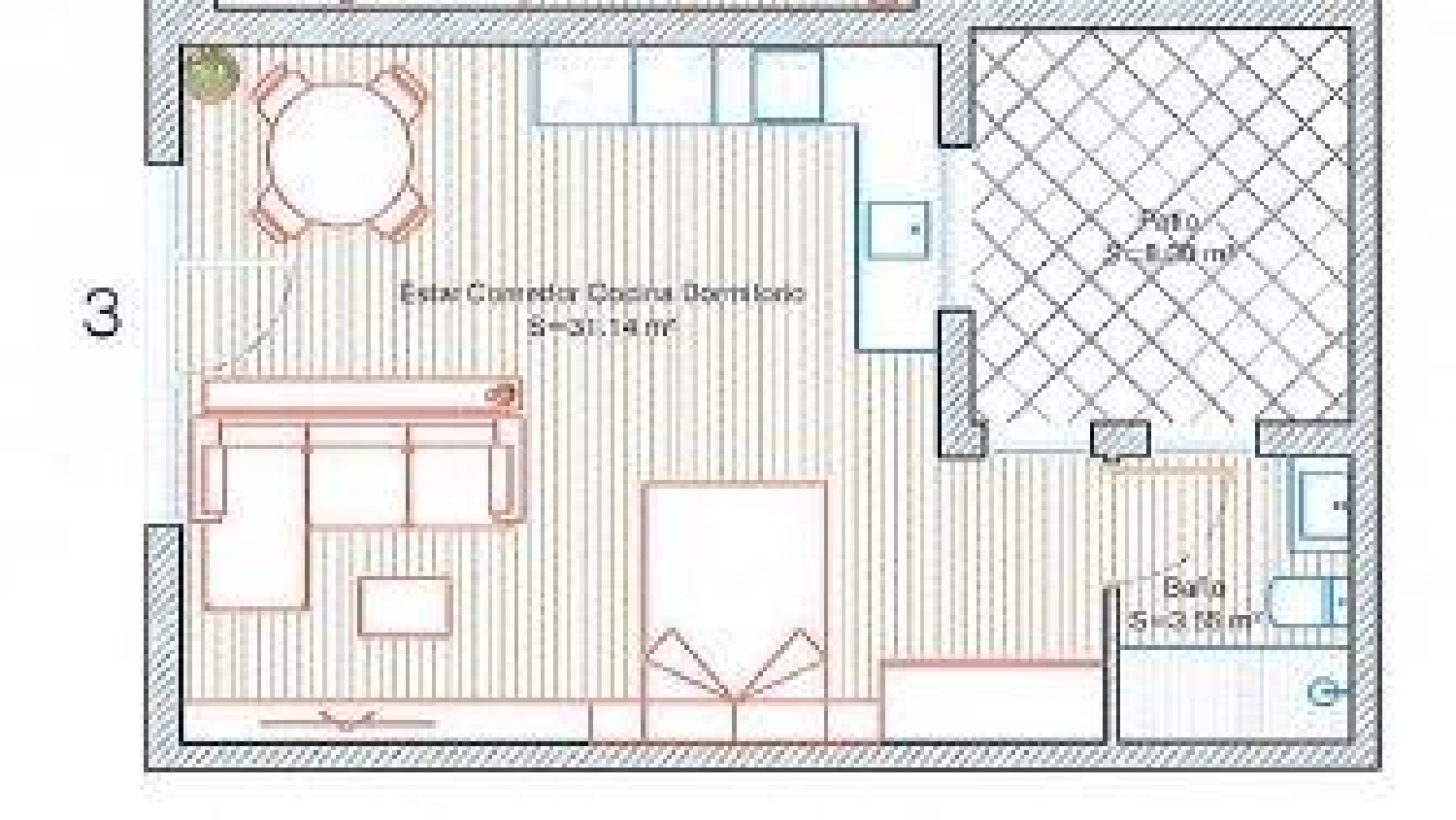  te koop benedenwoning Cheda Arzúa 2