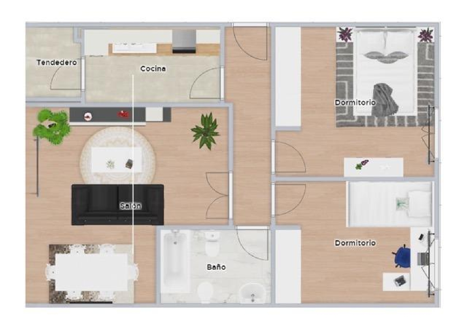  te koop benedenwoning Torrejon De La Calzada Sur 7