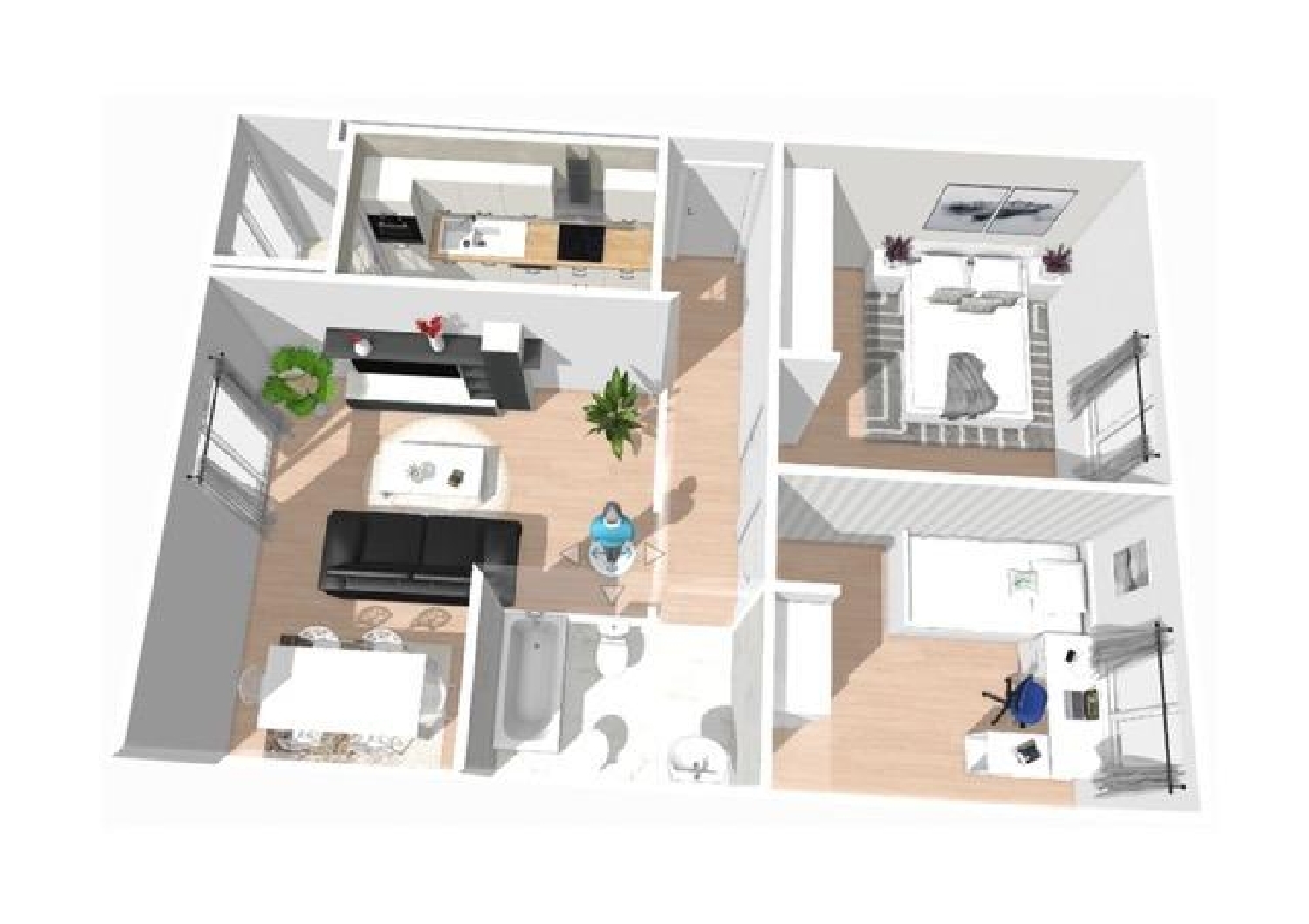  te koop benedenwoning Torrejon De La Calzada Sur 6