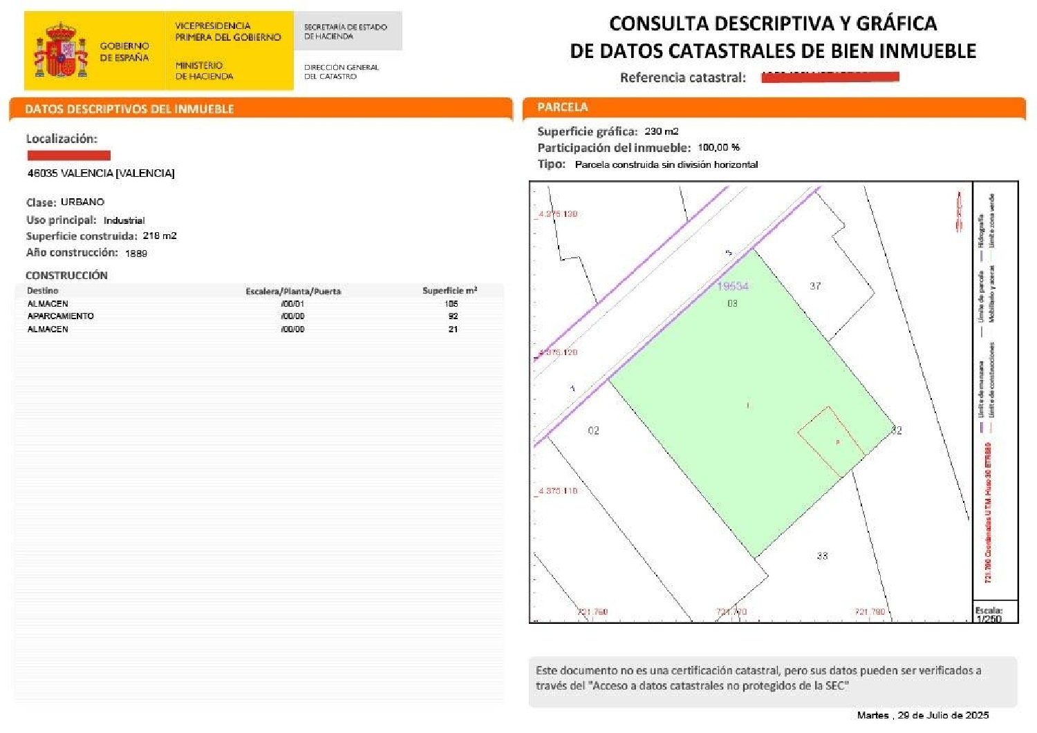 till salu hus Valencia Valencia 2