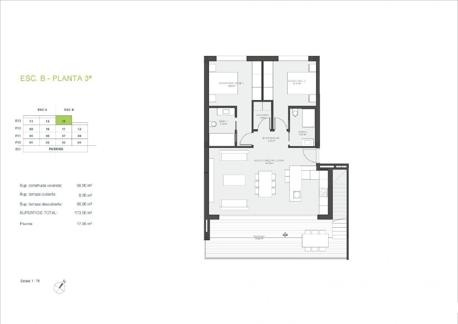  en venta ático Orihuela Baix Segura 13