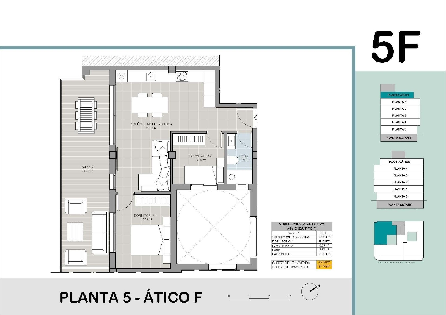  for sale penthouse Torrevieja Baix Segura 12