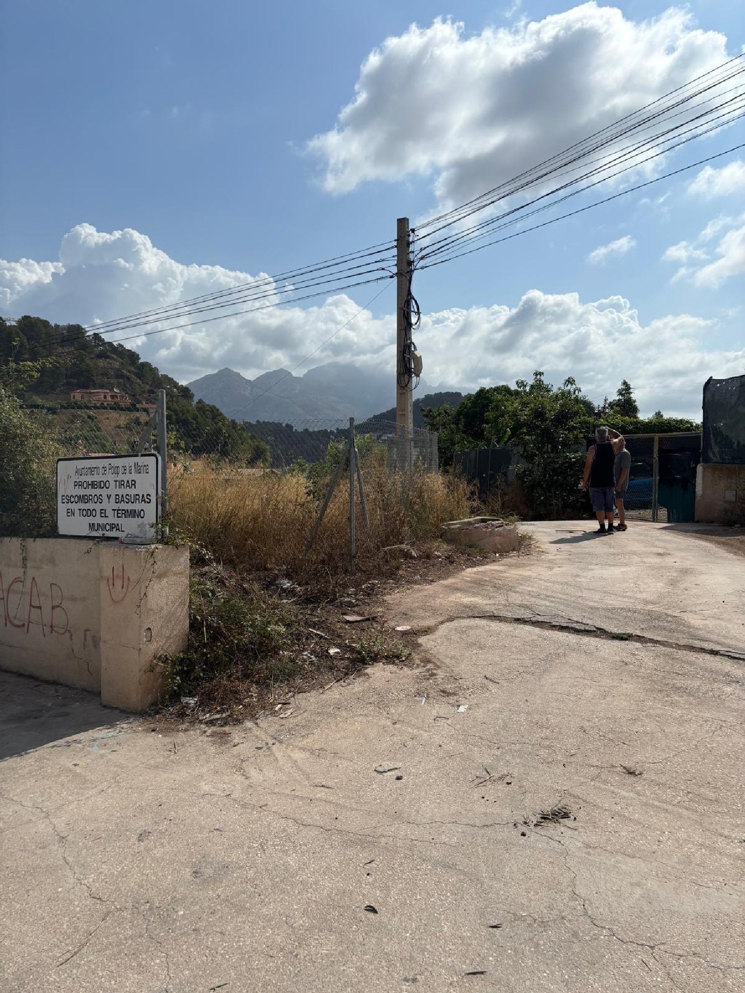 for sale plot Polop Marina Baixa 2