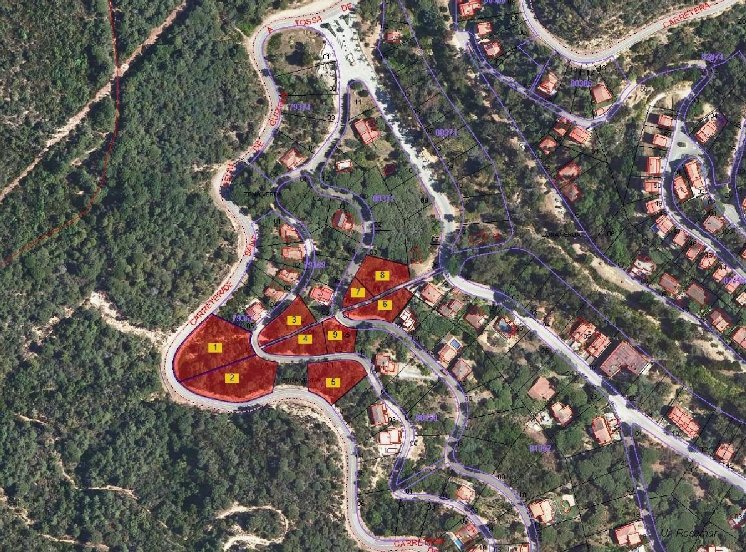  for sale plot Santa Cristina D'aro Baix Empordà 1