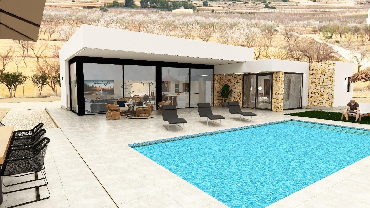  till salu villa Pinoso Vinalopó Mitjà 1