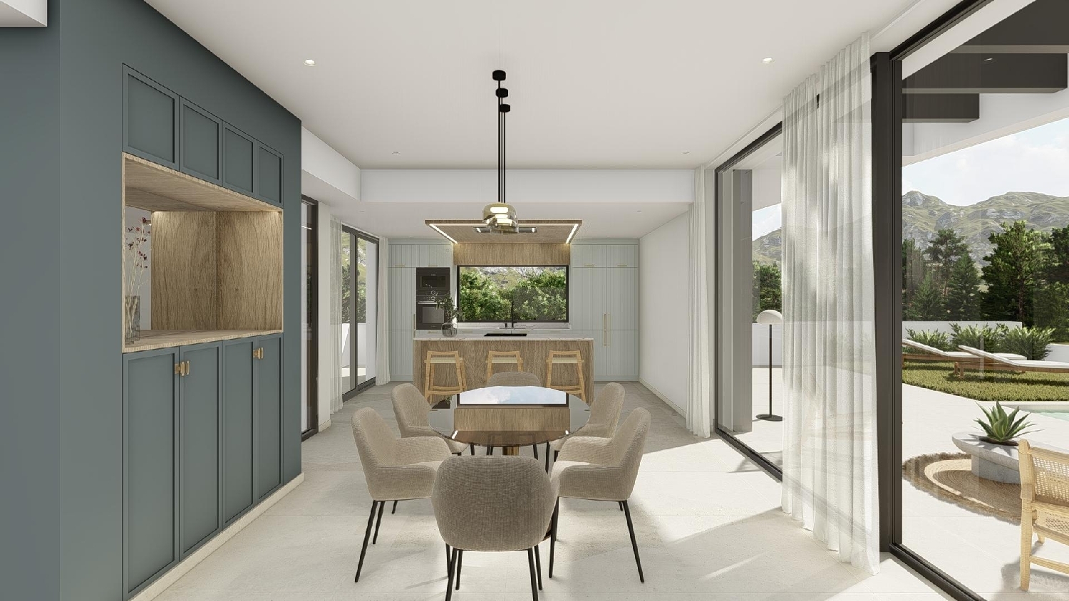  à vendre villa Polop Marina Baixa 8