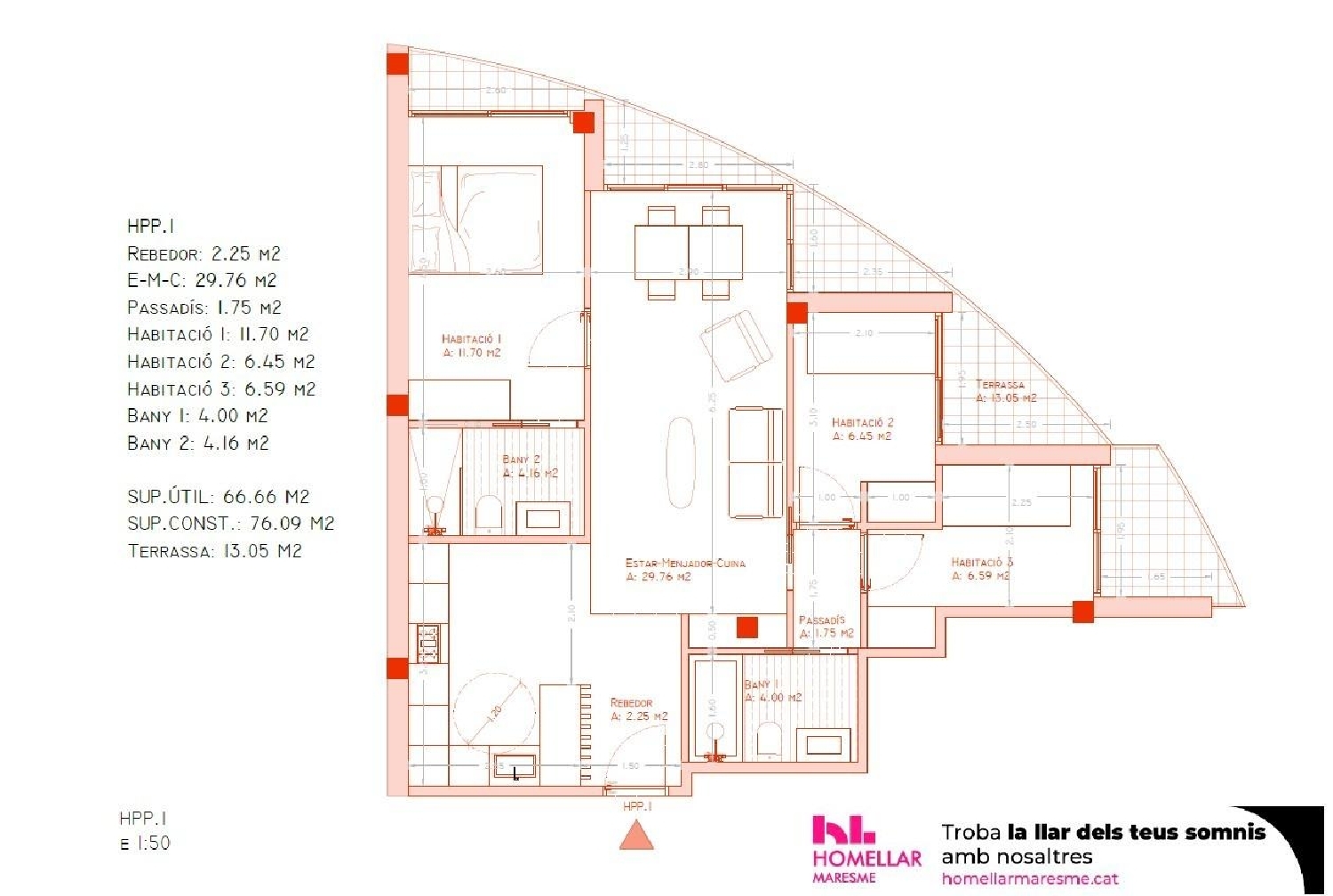  for sale apartment Calella Maresme 3