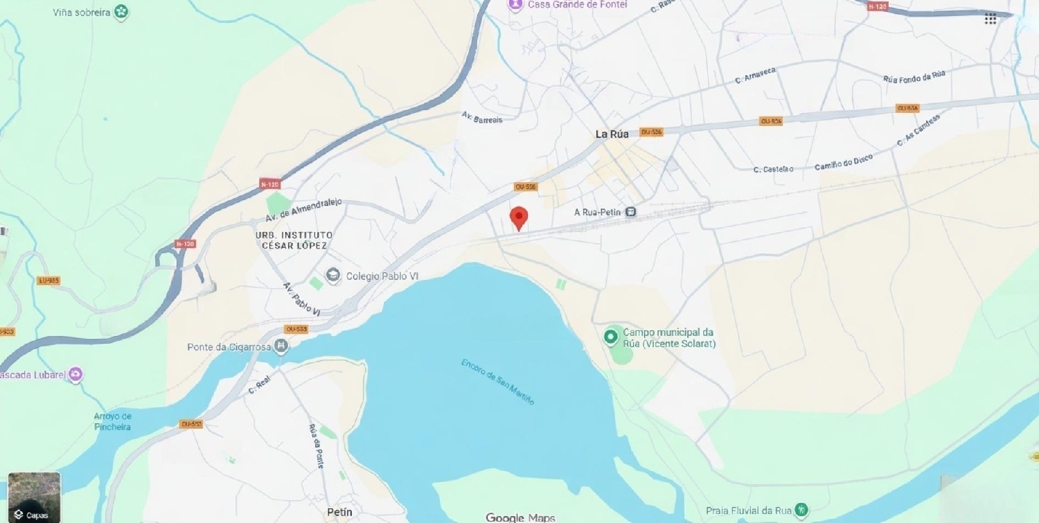  till salu tomt A Rua, A Rúa Arzúa 8