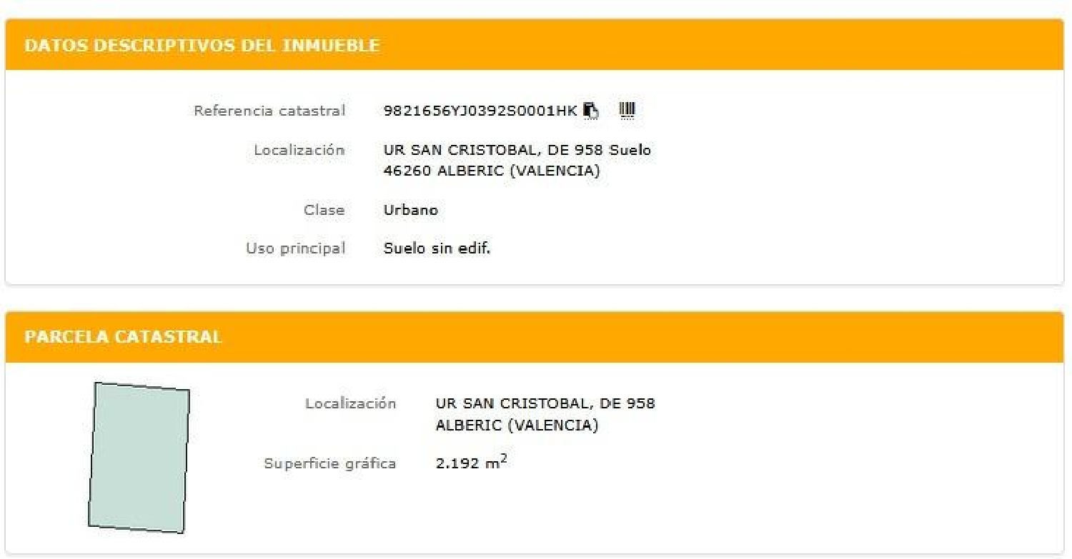  for sale plot Alberic Ribera Alta 4
