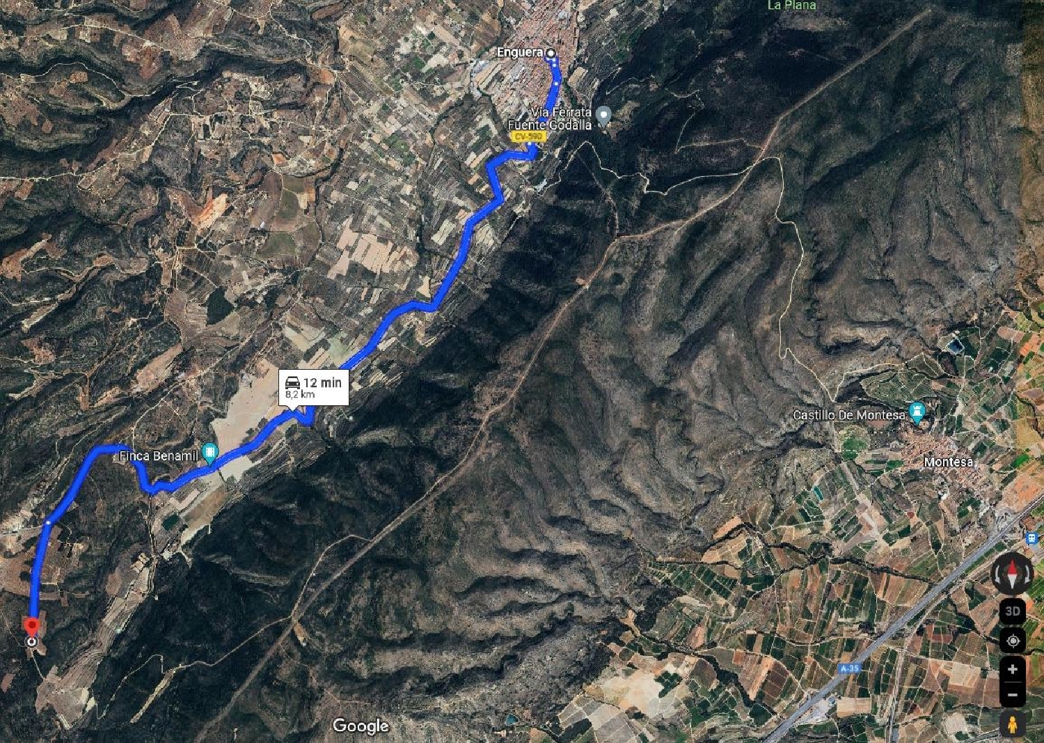  till salu tomt Enguera Canal De Navarrés 1