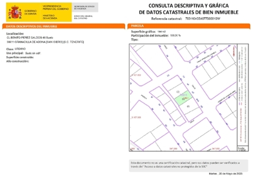 Granadilla De Abona Zona Sur plot foto 6301432