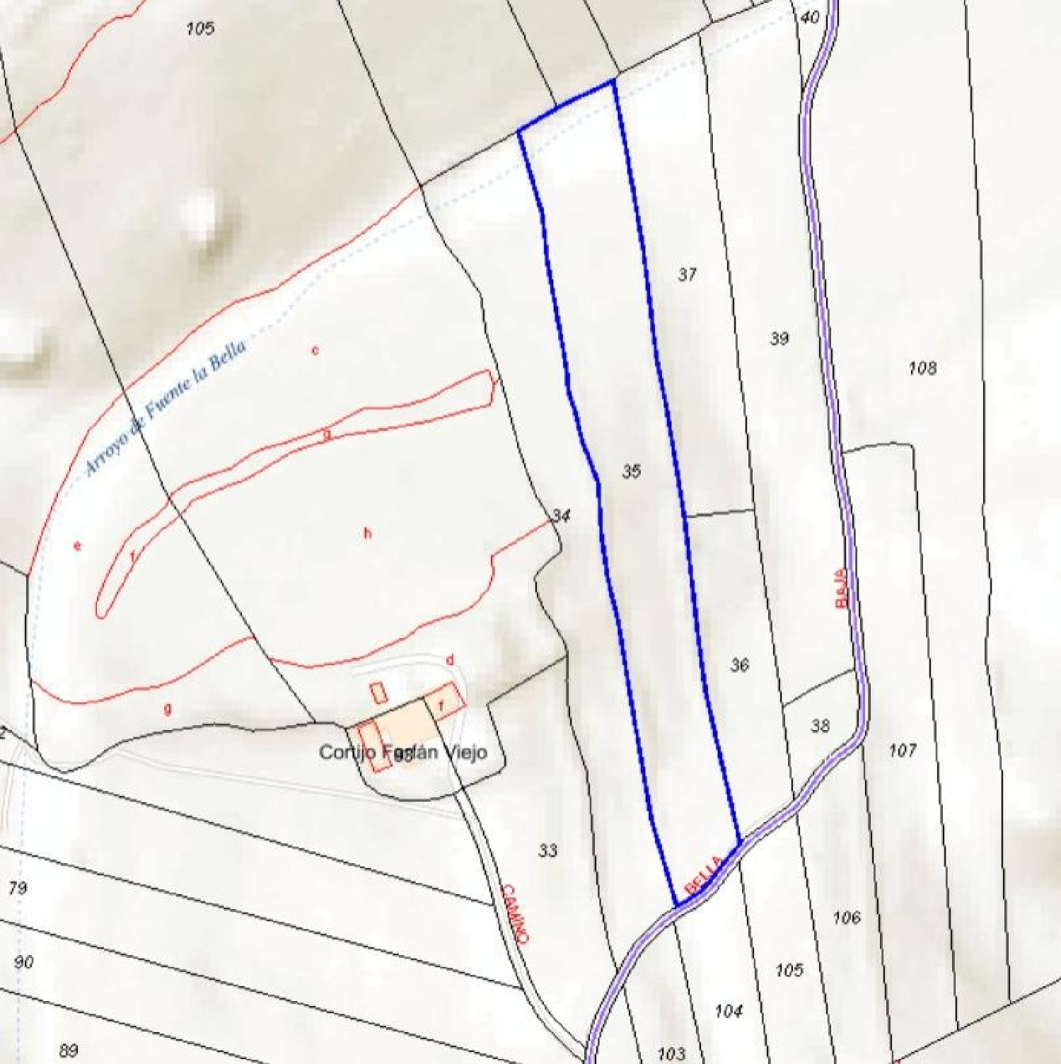  for sale plot Guadahortuna Montes (Los) 4