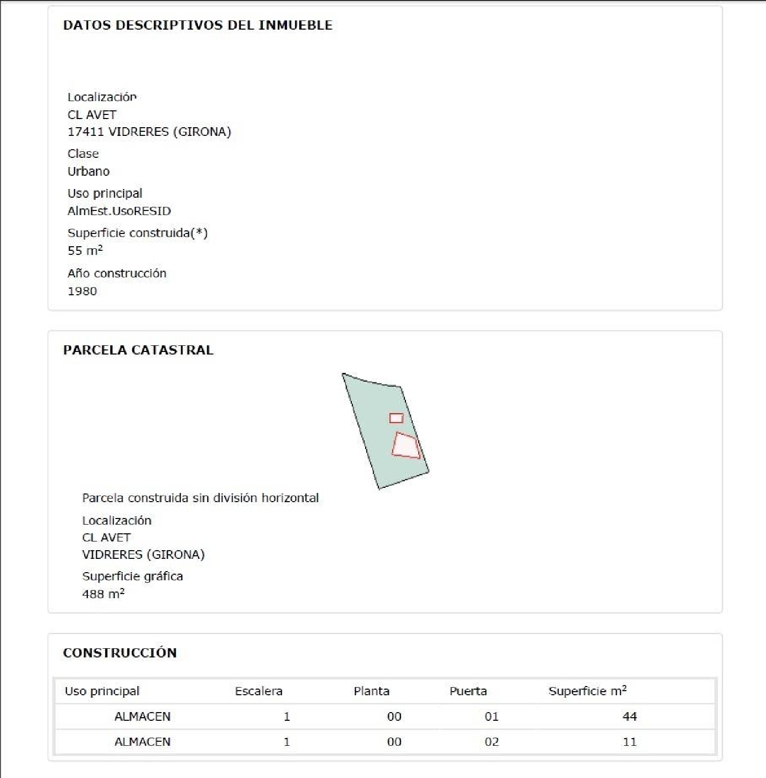  te koop perceel Vidreres Selva 7