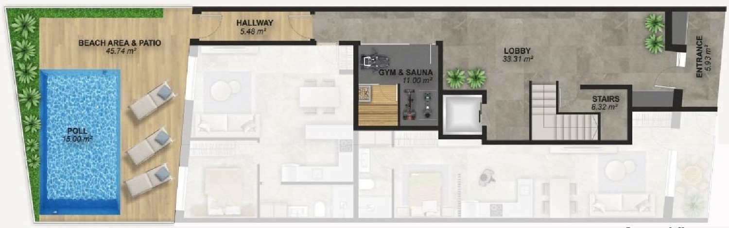  for sale studio apartment Torrevieja Baix Segura 37