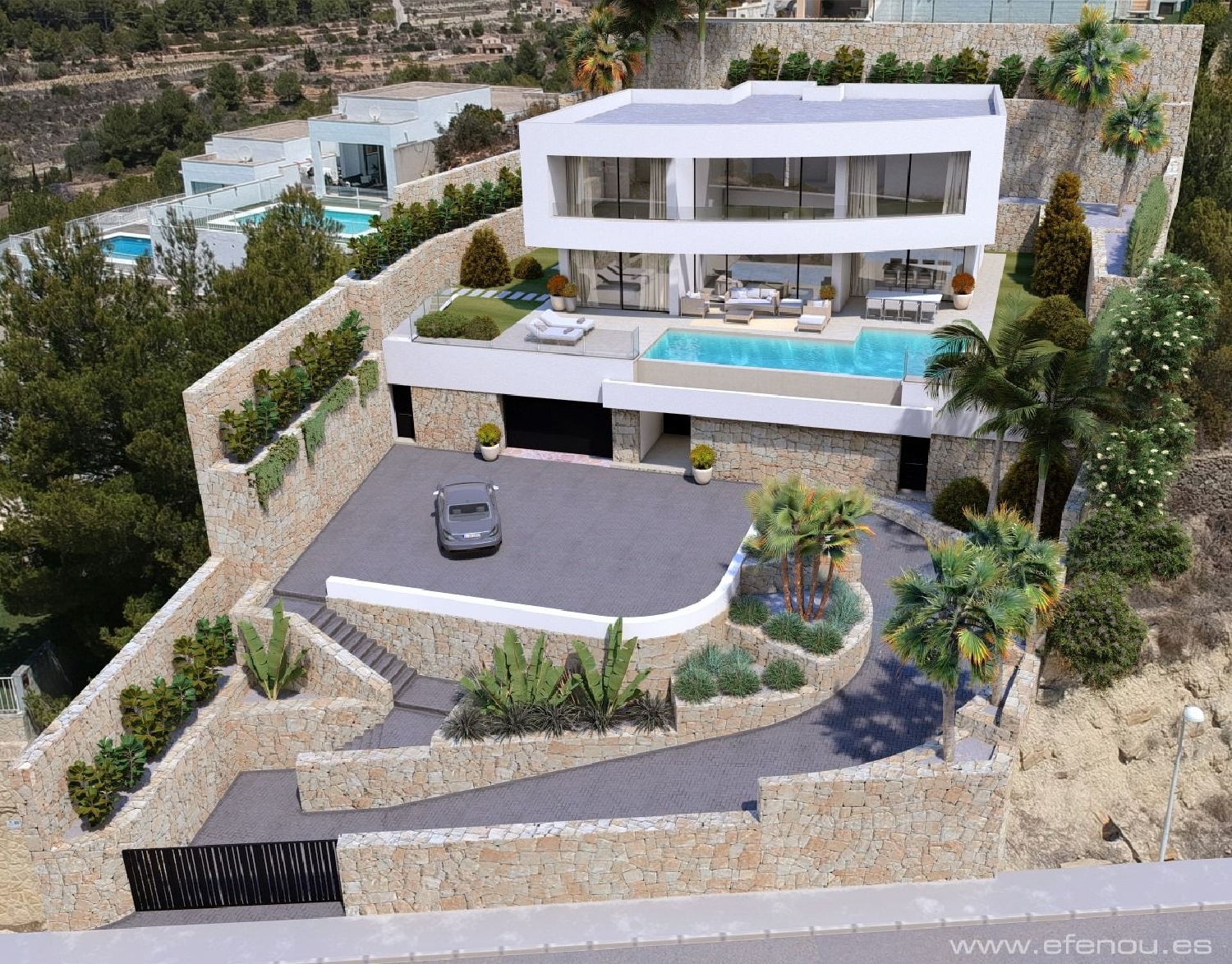 till salu villa Calpe Marina Alta 8