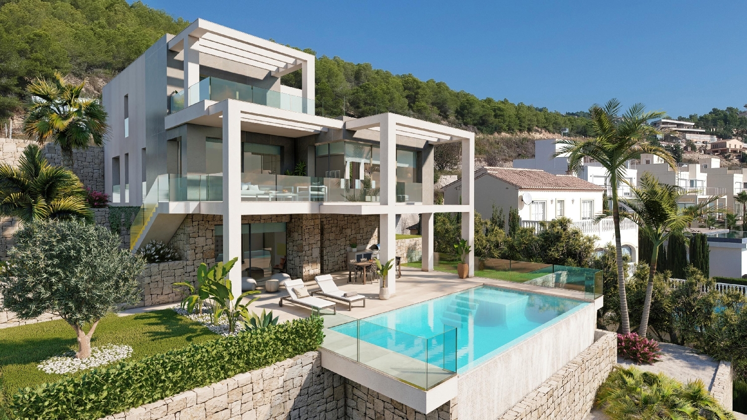  till salu villa Calpe Marina Alta 1