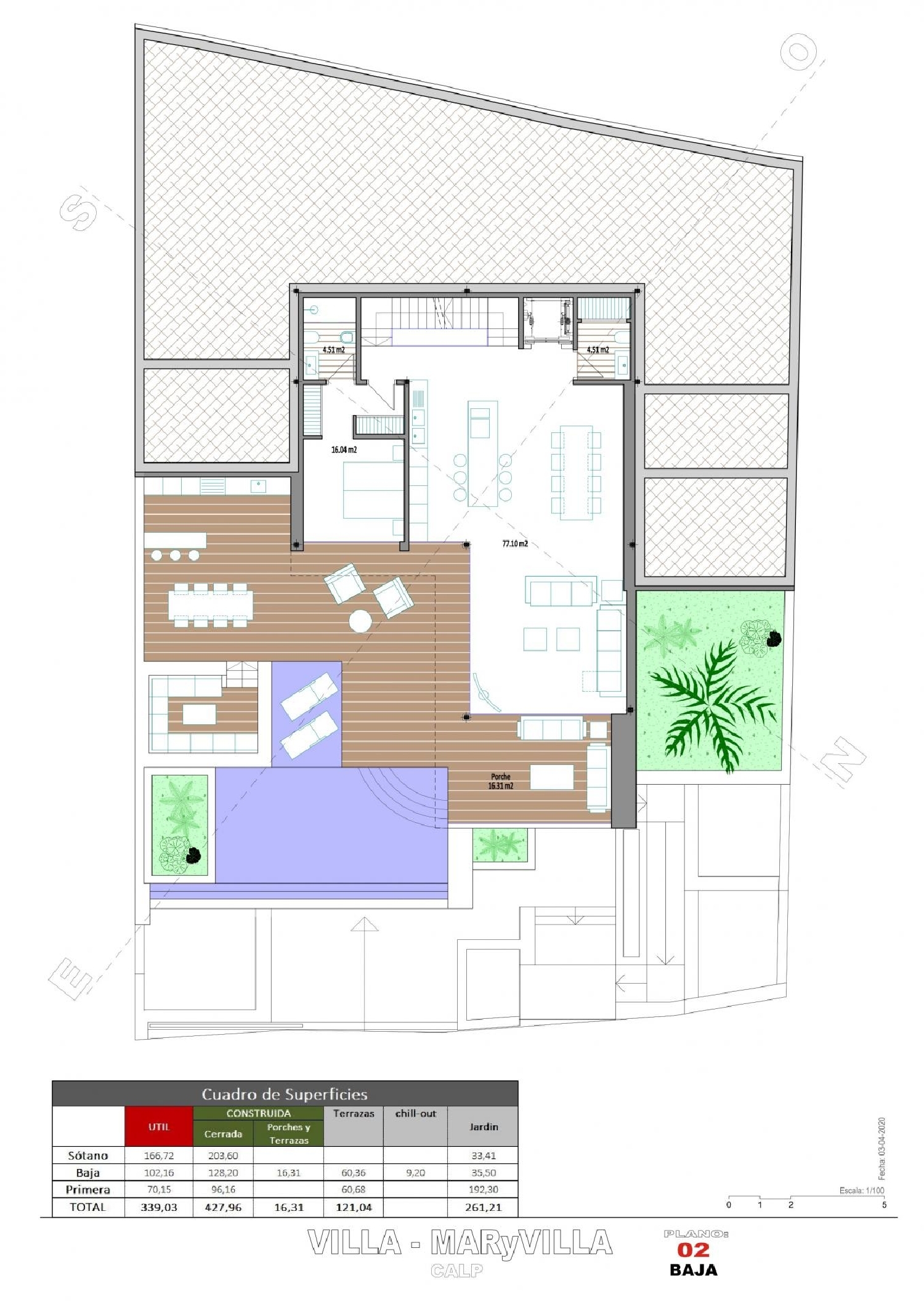  till salu villa Calpe Marina Alta 4